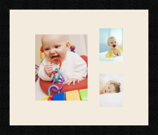 passe partout  1 - 18x22 and 2 - 9x12 photos