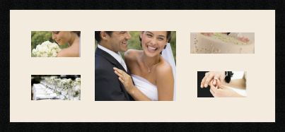 passe partout  1 - 26x22 and 3 - 17x10 and 1 - 21x8 photos