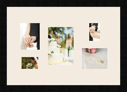 passe partout  1 - 10x13 and 1 - 7x9 and 1 - 13x18 and 1 - 13x10 and 1 - 9x7 photos