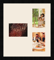 passe partout  1 - 18x13 and 2 - 13x18 photos