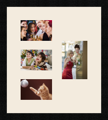 passe partout  3 - 15x10 and 1 - 13x18 photos