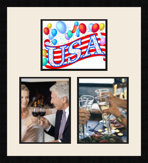 passe partout  1 - 28x22 and 2 - 22x28 photos