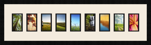 passe partout  9 - 8x13 photos