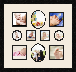 passe partout  4 - 10x10 and 2 - 10x13 and 4 - 7x7 photos