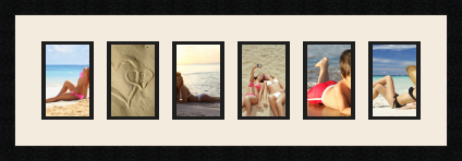 passe partout  6 - 11x16 photos