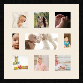 passe partout  6 - 13x13 and 2 - 7x13 and 1 - 25x13 photos