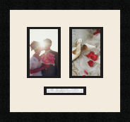 passe partout  2 - 10x15 and 1 - 13x3 photos