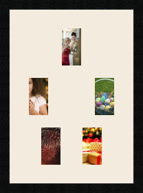 passe partout  5 - 8x13 photos