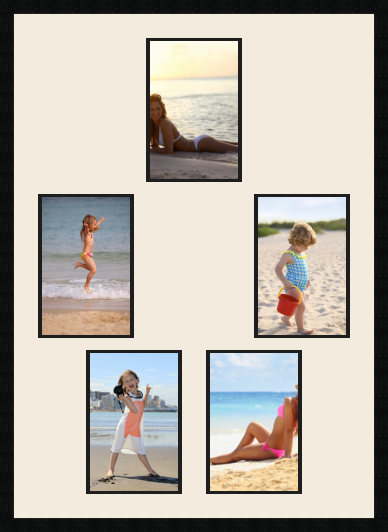 passe partout  5 - 20x30 photos